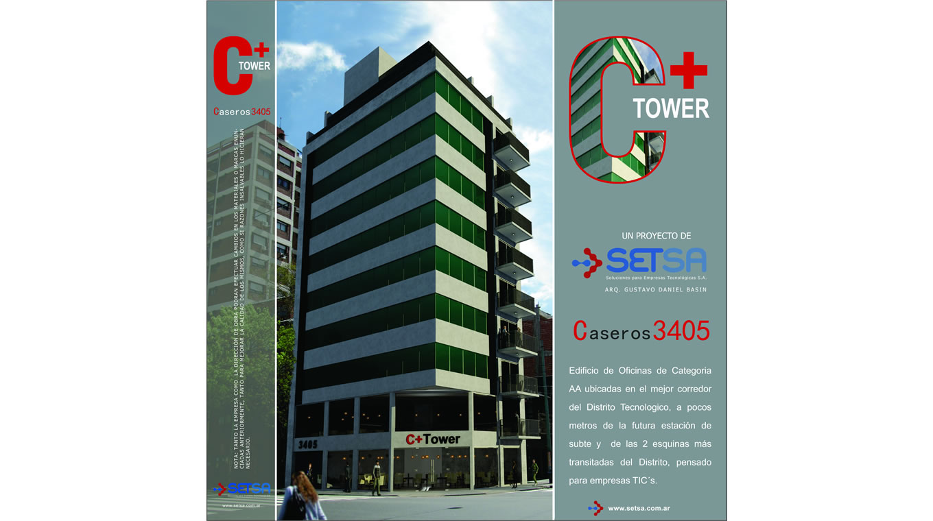 C+ TOWER [planos y renders]